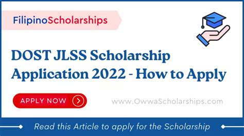 dost jlss login|DOST JLSS Scholarship 2022 .